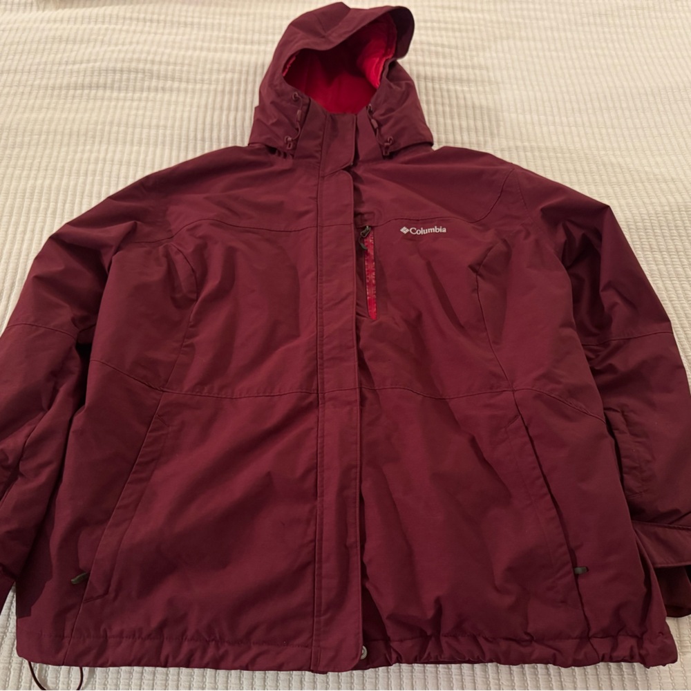 Columbia snowboarding jacket size 3x